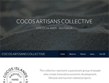 Tablet Screenshot of cocosartisanscollective.org